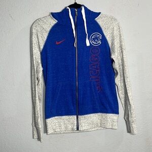 Nike Chicago Bears zip up sweater hoodie light sweater woman’s sweater size S